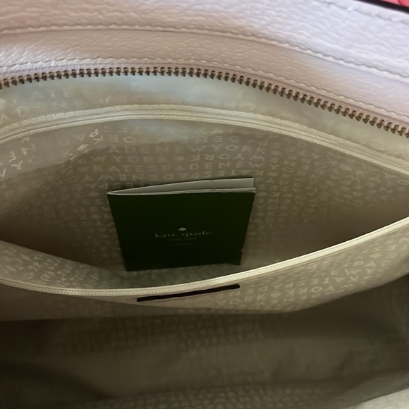 Kate Spade Large Pebble Leather Blush Pink Satchel. - Picture 7 of 10